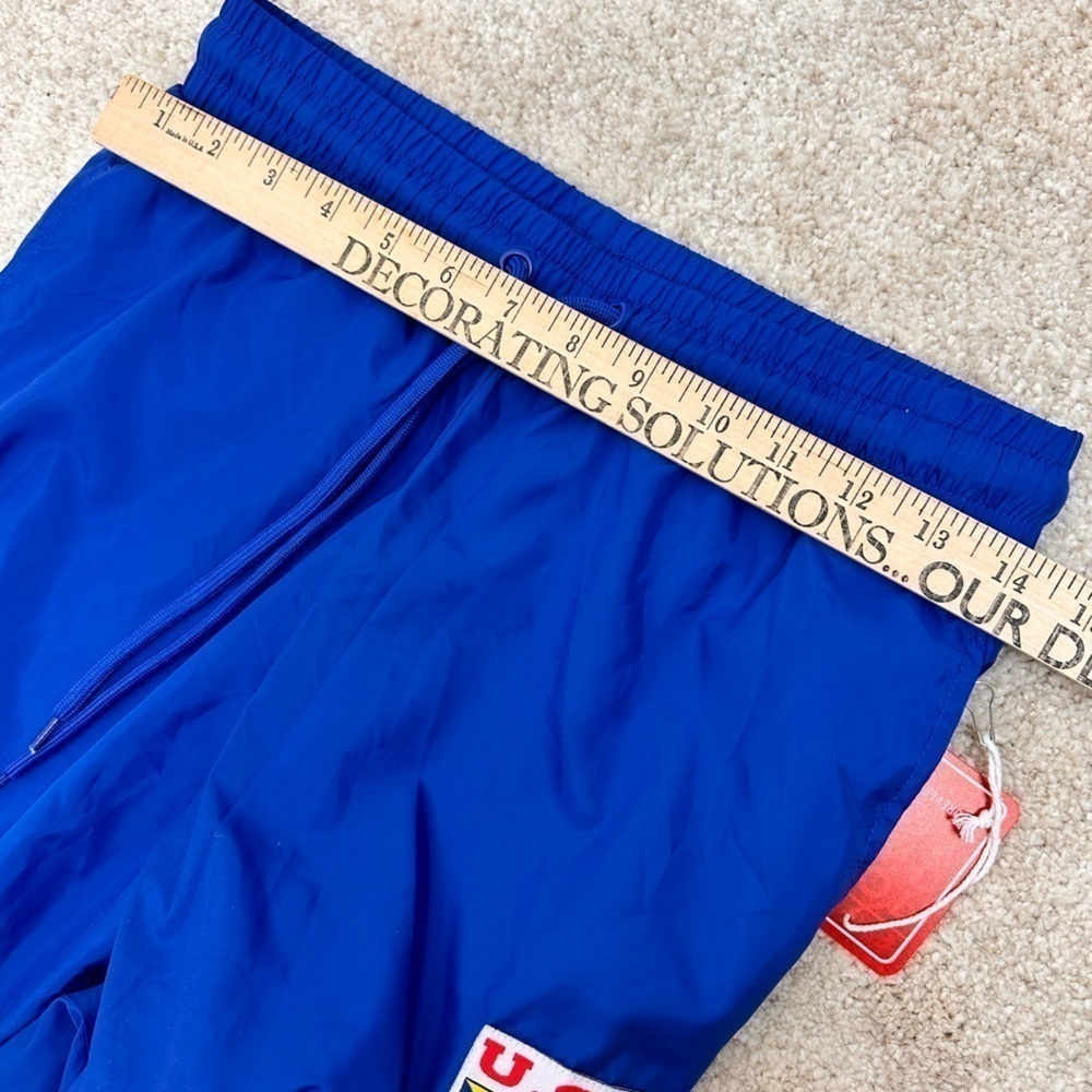 NWT 90’s Retro Windbreaker Wind Pants Women’s Small USA Blue Forever 21 - Picture 9 of 9